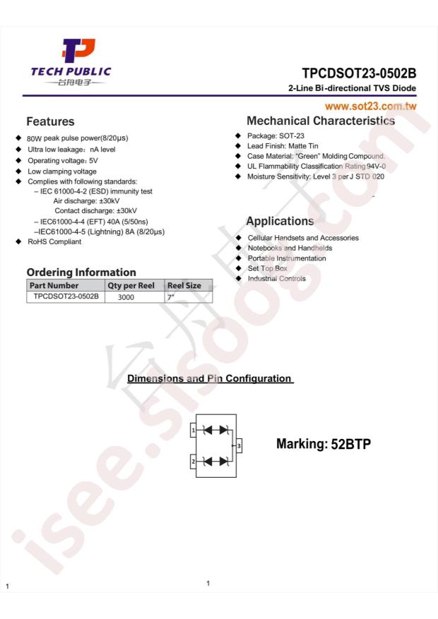 TPCDSOT23-0502B