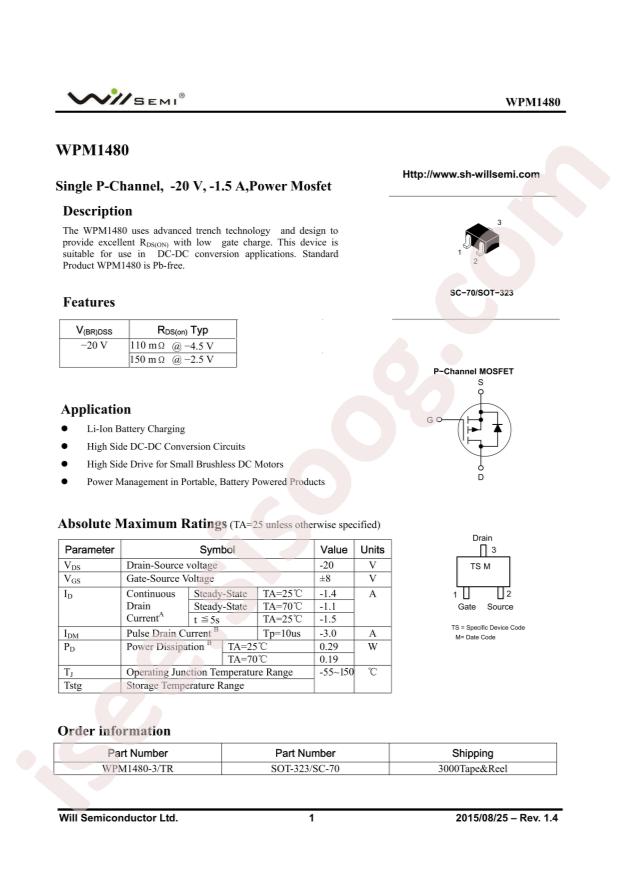 WPM1480-3/TR