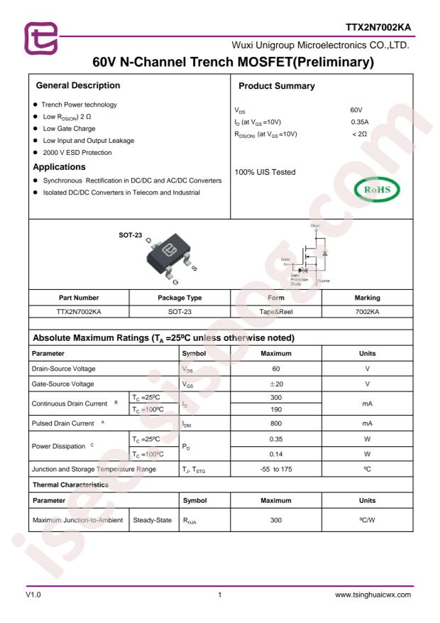 TTX2N7002KA