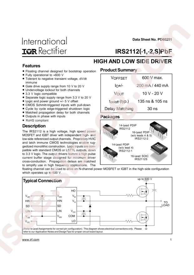 IRS2112SPBF