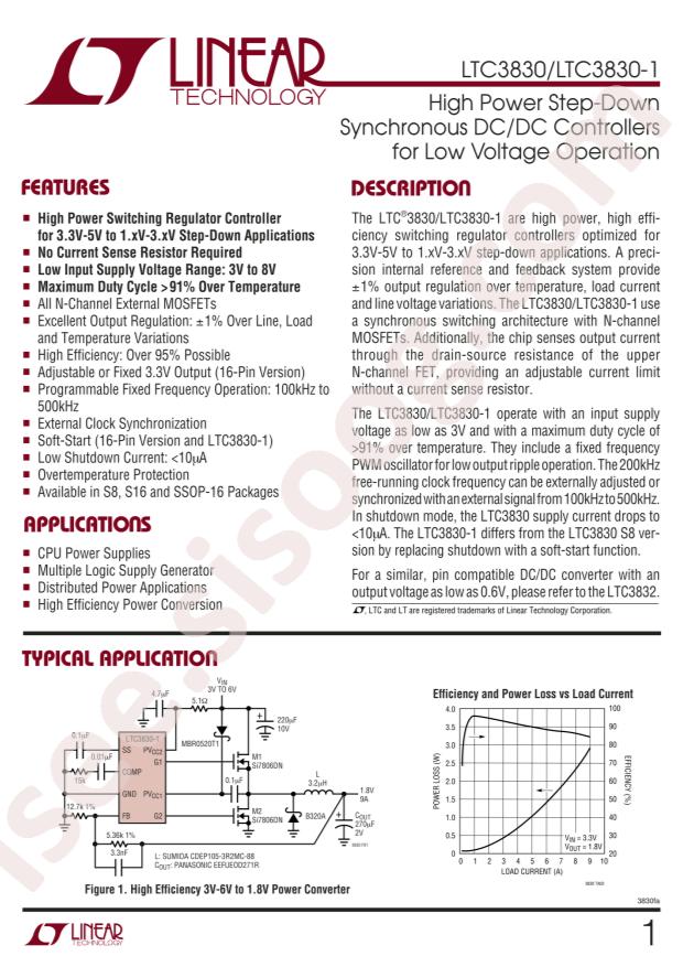 LTC3830ES8