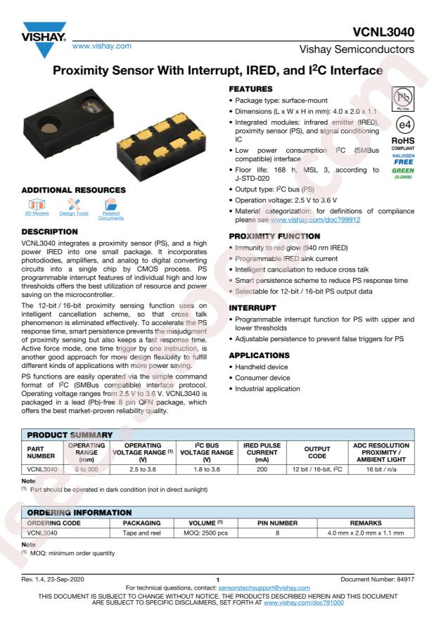 VCNL3040