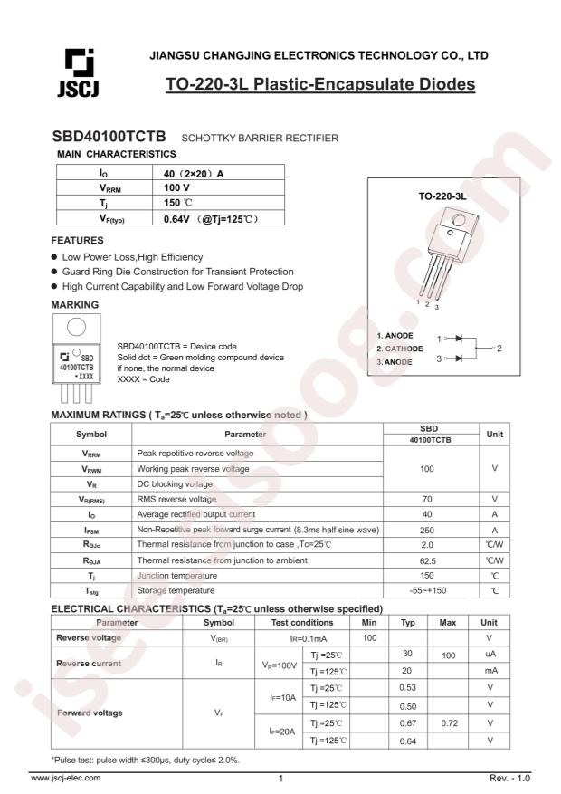 SBD40100TCTB