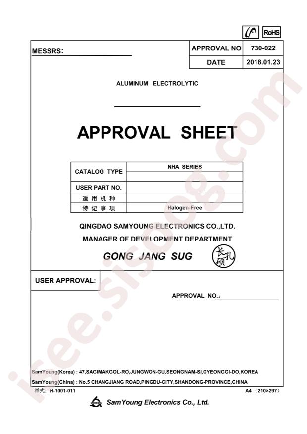 NHA 35V 2200UF 16*25