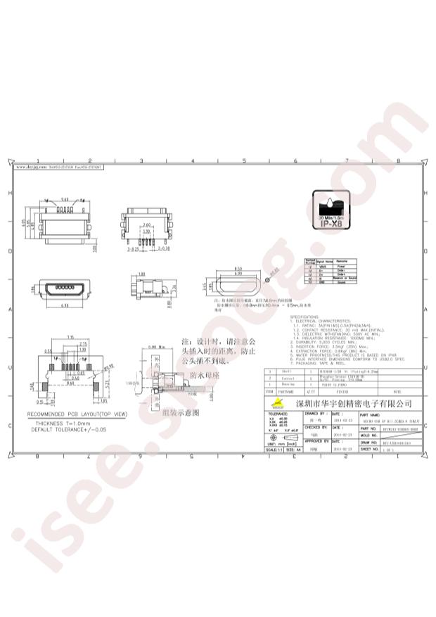 HYCW243-USBD05-080B