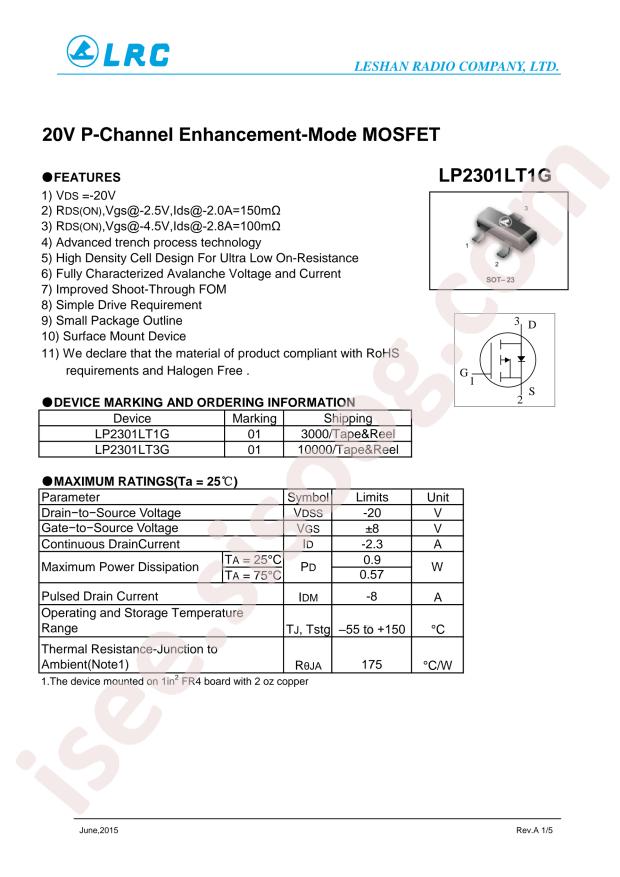 LP2301LT1G
