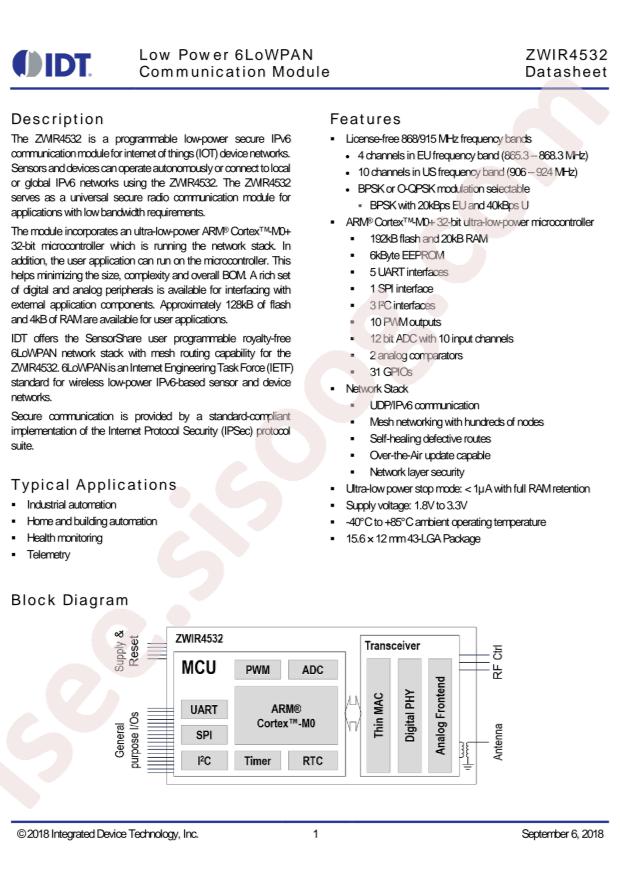 ZWIR4532-U