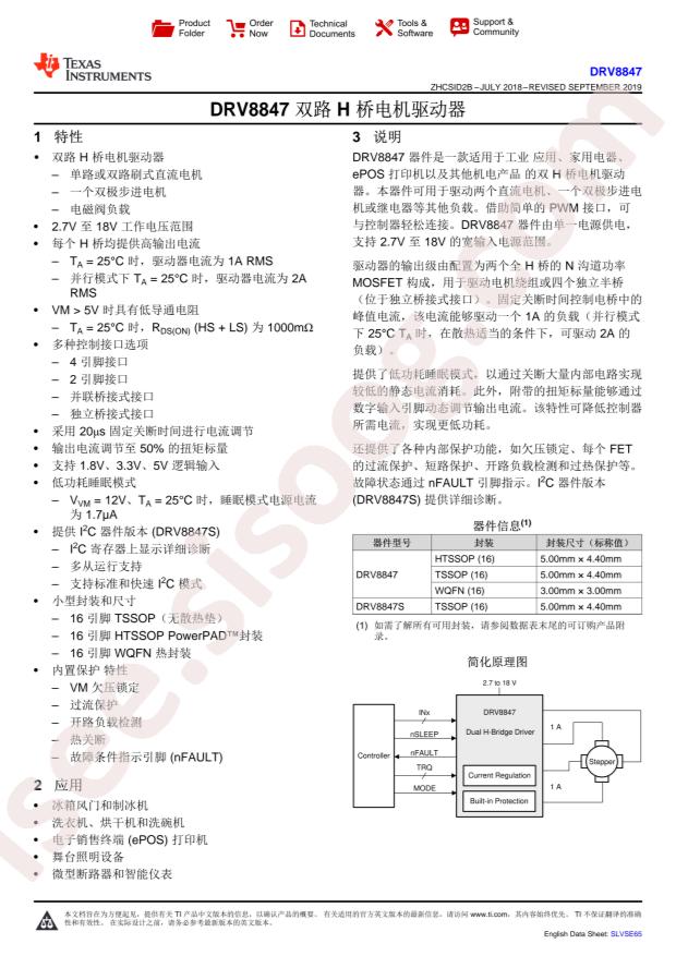 DRV8847PWPR