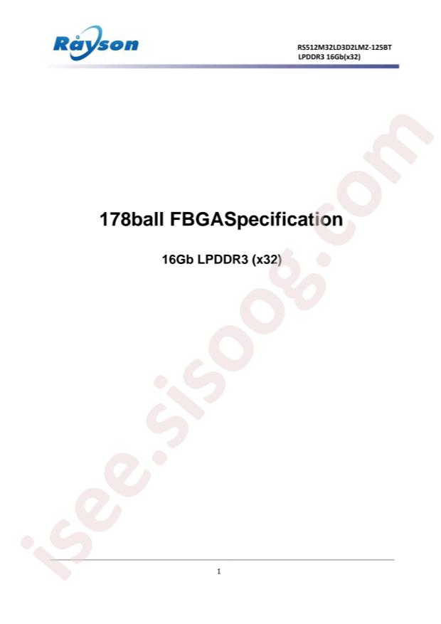RS512M32LD3D2LMZ-125BT