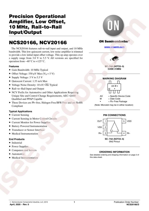 NCS20166SN2T1G