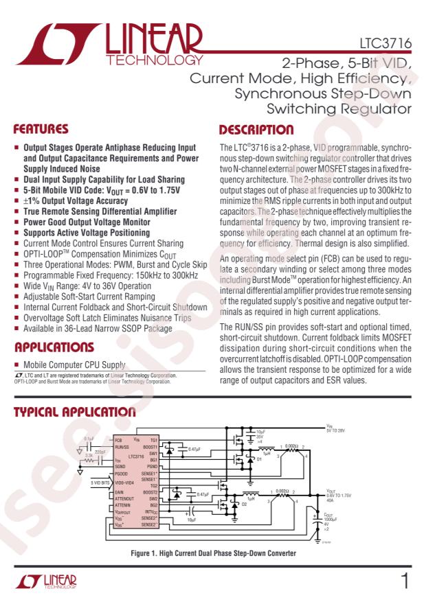 LTC3716EG#PBF