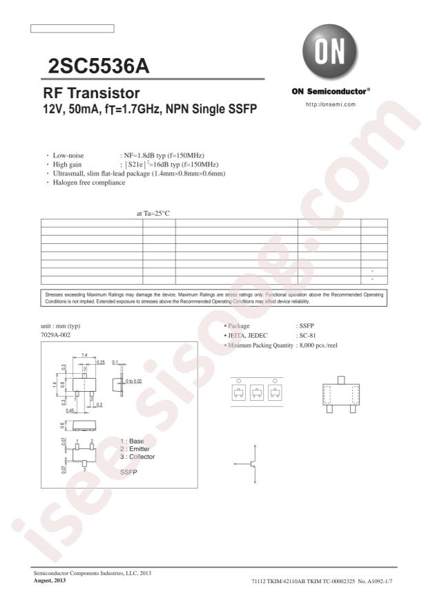 2SC5536A-TL-H