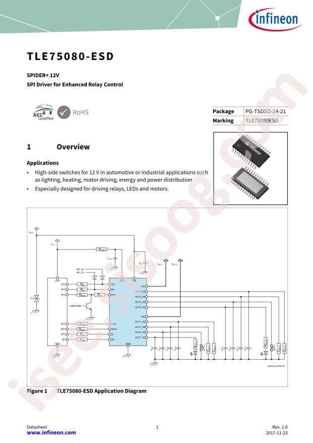 TLE75080-ESD