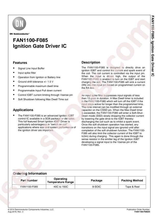 FAN1100-F085