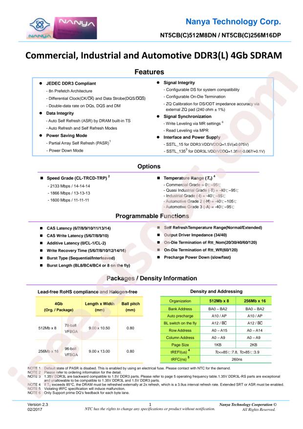 NT5CB256M16DP-EK