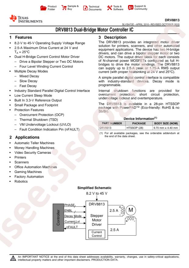 DRV8813PWPR
