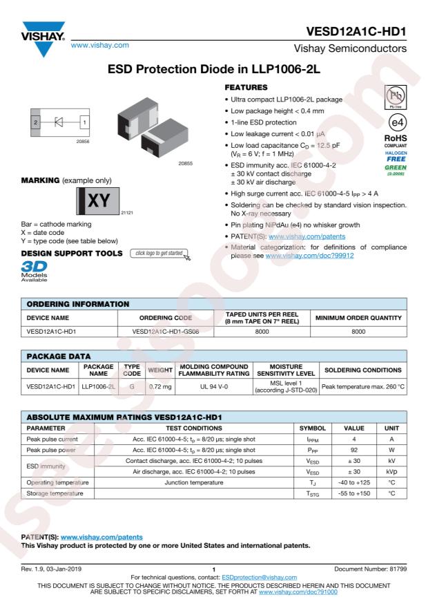 VESD12A1C-HD1-GS08