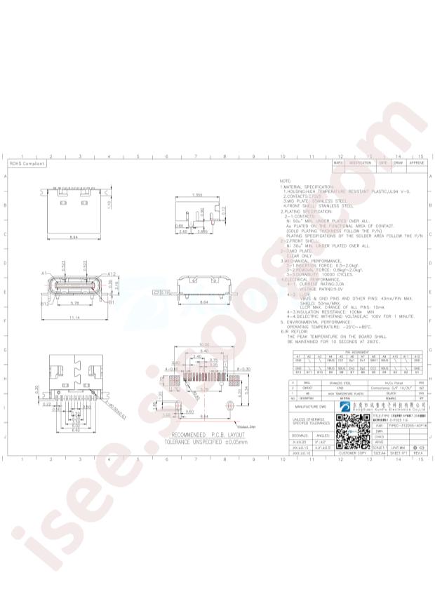 TYPEC-312DSS-ACP16