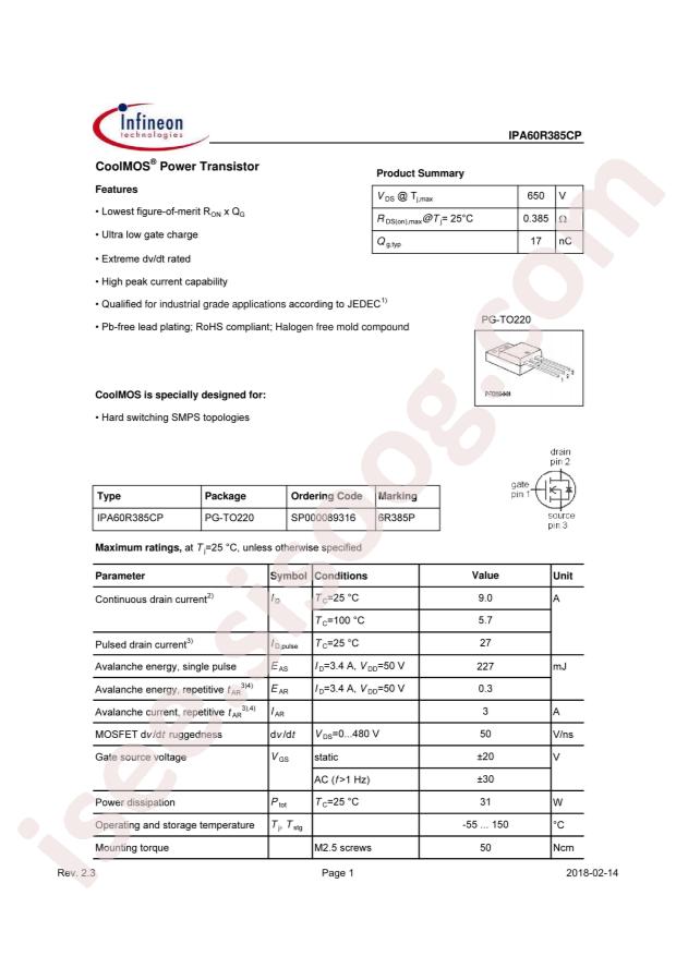 IPA60R385CP