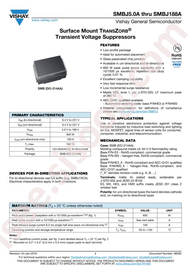 SMBJ6.5CA-E3/52