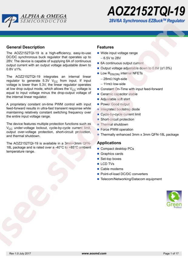AOZ2152TQI-19
