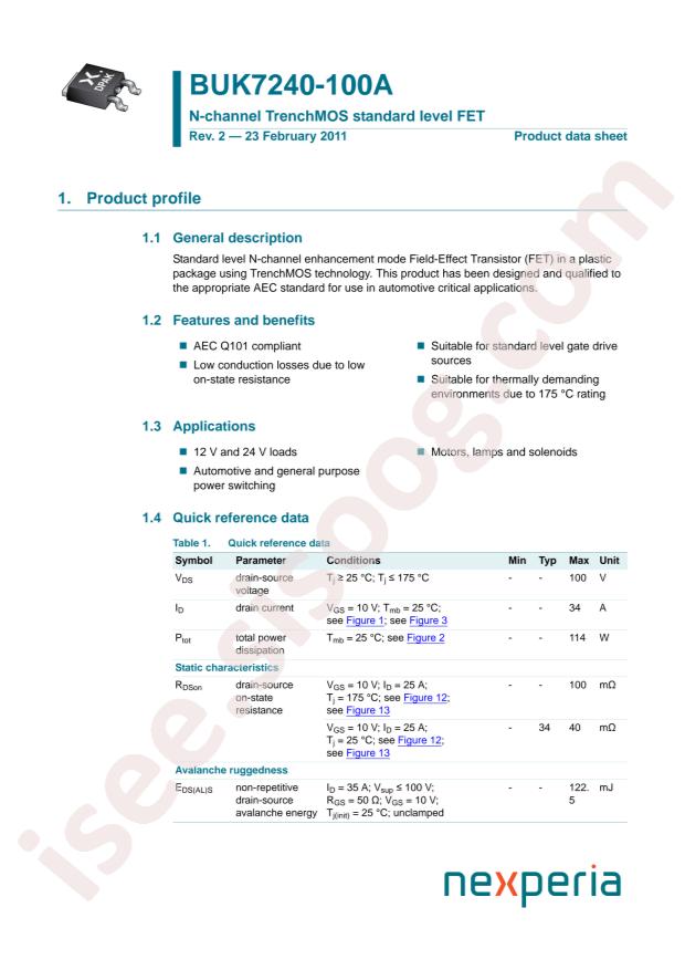 BUK7240-100A,118