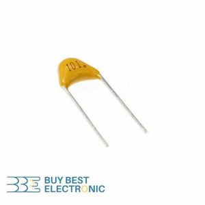 MULTILAYER CAPACITOR 100PF 50V 10% 5MM