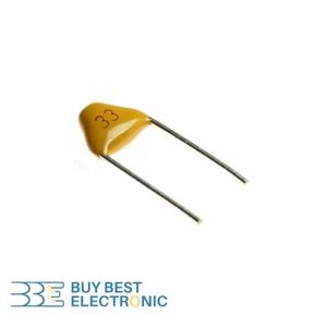 MULTILAYER CAPACITOR 33PF 50V 10% 5MM