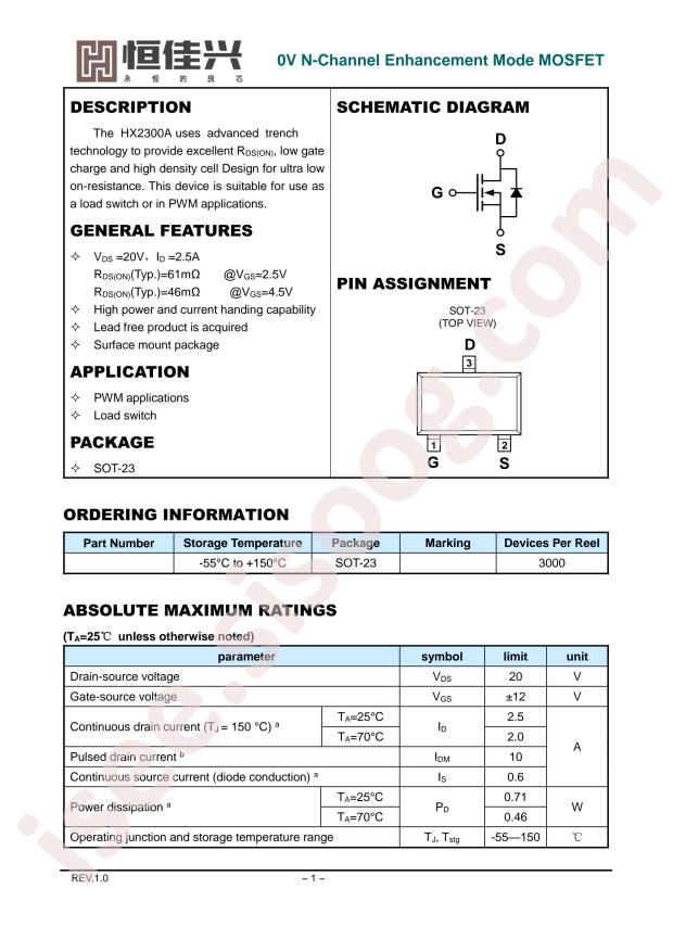 HX2300A