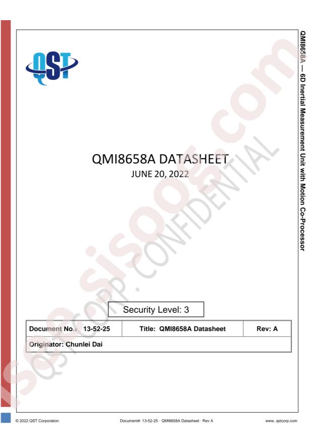 QMI8658A
