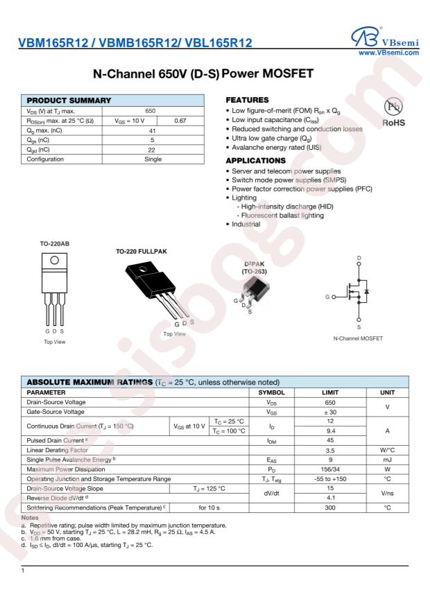 VBL165R12