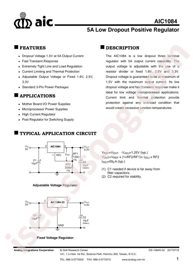 AIC1084-33GMTR