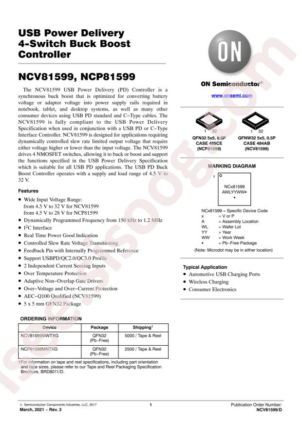 NCP81599MNTXG