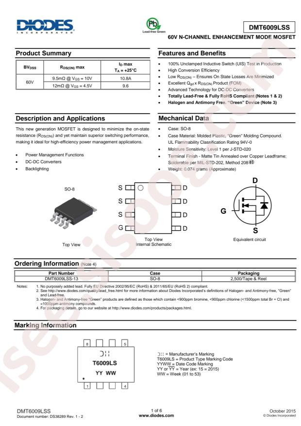 DMT6009LSS-13