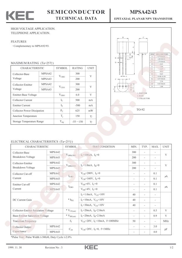 MPSA42-AT/P