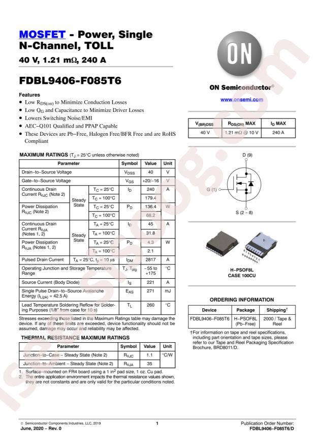 FDBL9406-F085T6