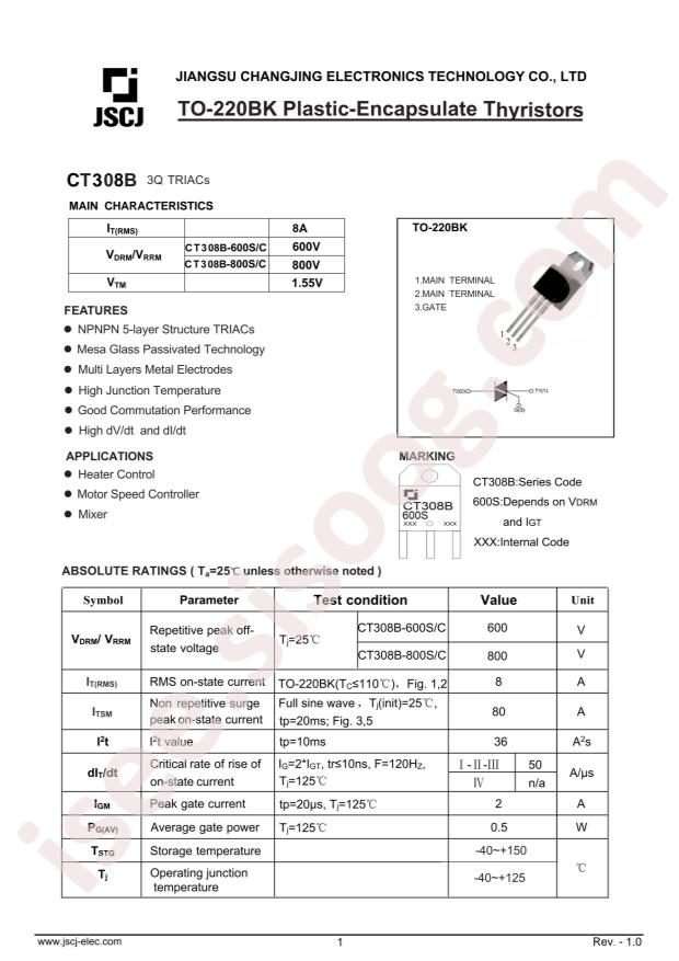 CT308B-800S