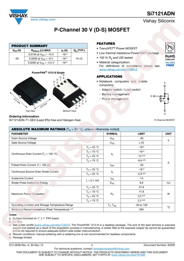 SI7121DN-T1-GE3