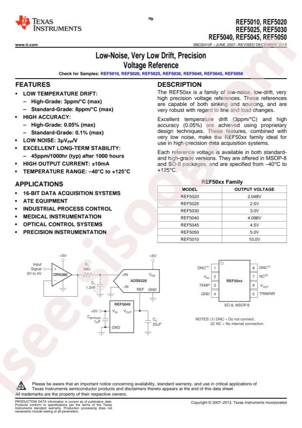 REF5040AIDR