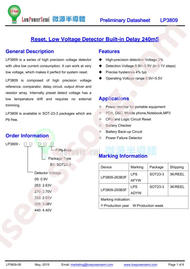 LP3809-263B3F