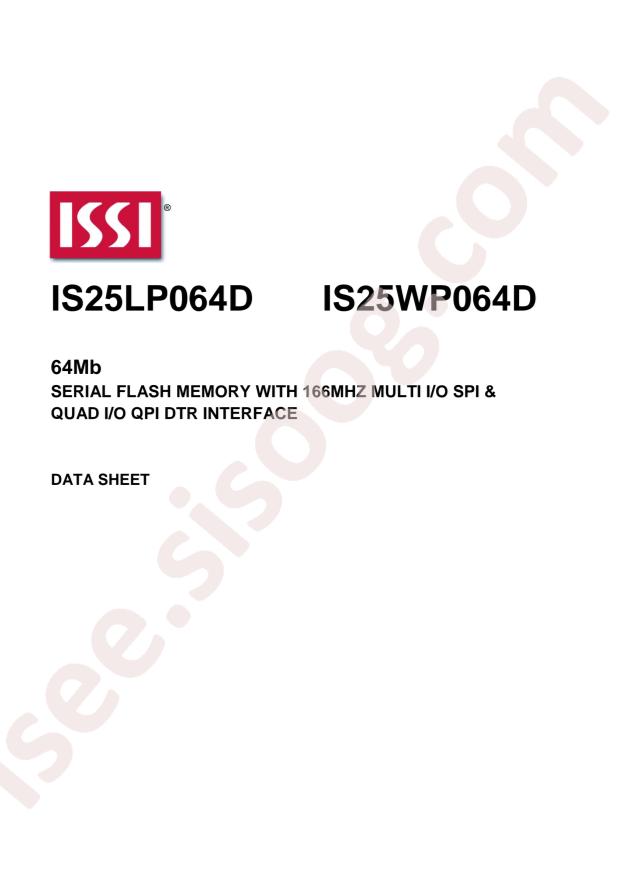 IS25WP064D-JBLE-TR
