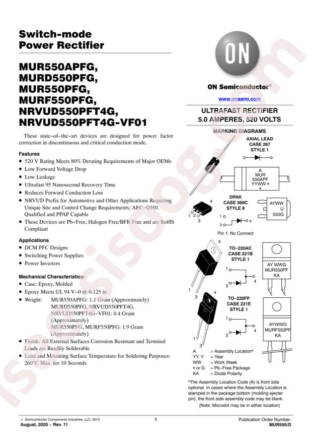 MUR550APFRLG
