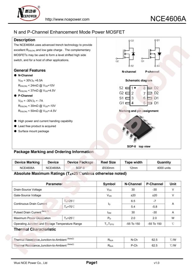 NCE4606A