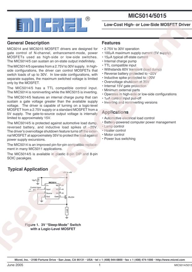 MIC5014YM-TR