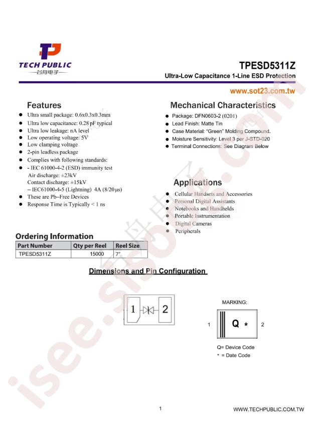 TPESD5311Z