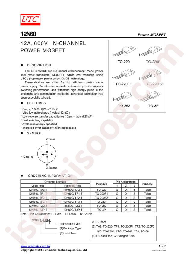 12N60L-TF2-T