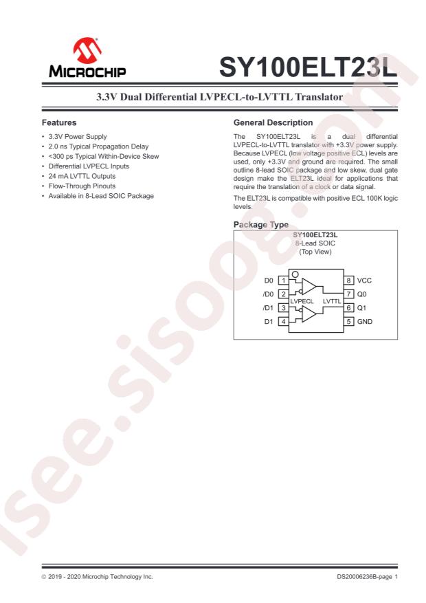 SY100ELT23LZG-TR