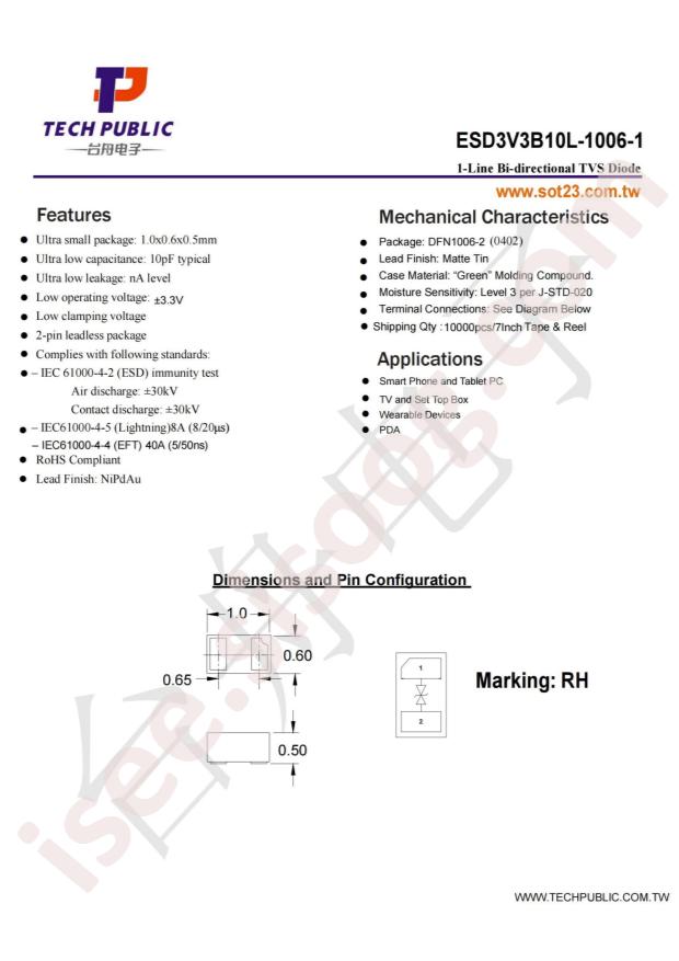 ESD3V3B10L-1006-1
