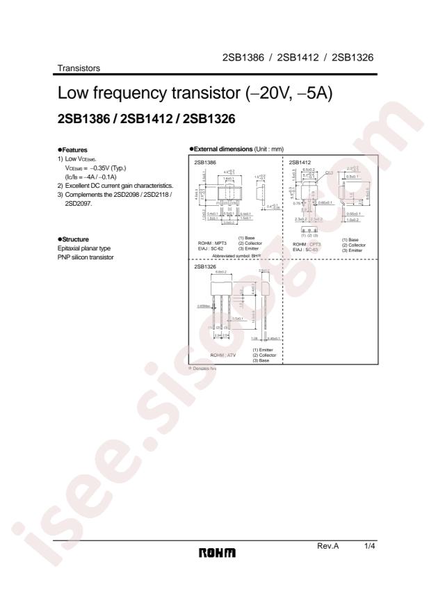 2SB1386T100R