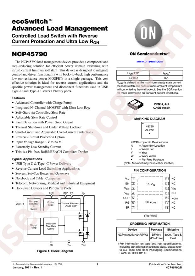 NCP45790IMN24RTWG